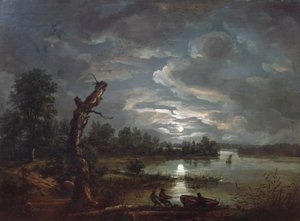Esrummeri, noin 1814 tekijältä Johan Christian Dahl