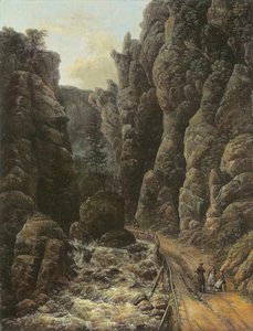 Rotko Saksin Sveitsissä tekijältä Johan Christian Dahl