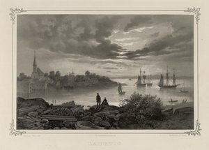 Kuvitus otettu kirjasta Norge fremstillet i Tegninger av Asbjørnsen, P.Chr. og utgitt av Chr. Tønsberg (nro, 1848). tekijältä Johan Christian Dahl
