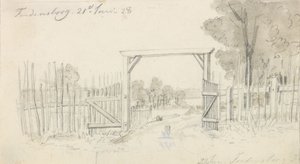 Fredensborgin satama tekijältä Johan Christian Dahl
