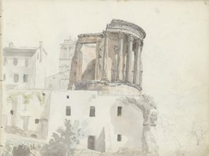 "Vestan temppeli", Tivoli tekijältä Johan Christian Dahl