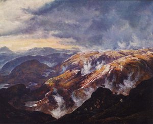 Näkymä Lyshornetista tekijältä Johan Christian Dahl