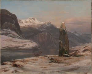 Talvi Sognefjordissa tekijältä Johan Christian Dahl