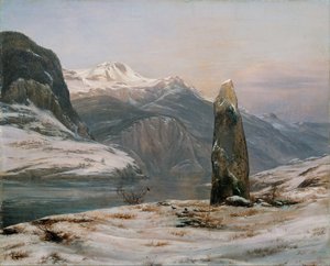 Talvi Sognefjordissa tekijältä Johan Christian Dahl