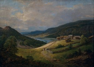 Gudbrandsdalenista (öljy kankaalle) tekijältä Johan Gorbitz