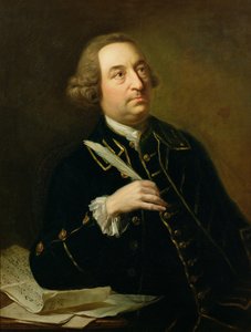 Muotokuva John Christopher Smithistä (1712-95), Händelin muusikosta ja avustajasta.