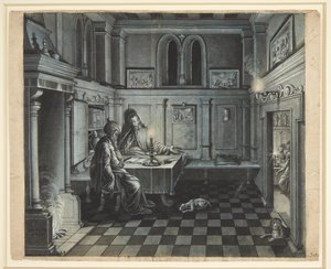 Kristus ja Nikodemus tekijältä Johan Keyll