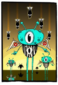 Team alien, 2012 (kuva) tekijältä Johan Lilja