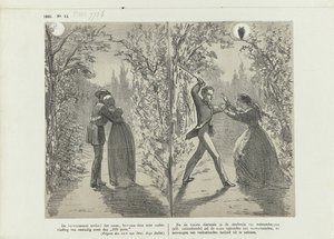 Sarjakuva kuun vaikutuksesta, 1865