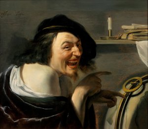Demokritos, 1630 tekijältä Johan Moreelse