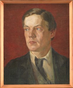 Ruotsalaisen taidemaalari Gustaf Wolmarin muotokuva