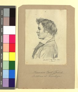 Hermann Ernst Freund (1786-1840), kuvanveistäjä tekijältä Johann Adam Klein