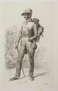 Johann Jacob Kirchner vaellusretkellä tekijältä Johann Adam Klein