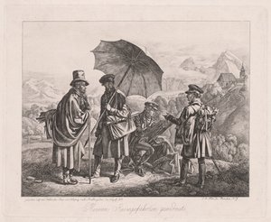 Taiteilijat matkalla, 1819.