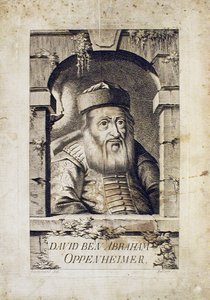 Prahan päärabbin David Oppenheimin muotokuva 1664-1736