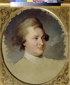Grigori Potemkine (Potiomkine) - Muotokuva Tauriksen prinssistä kenraalimarsalkka, valtiomies Grigori A. Potyomkin (1739-1791) par Lampi, Johann-Baptist von, Vanhin (1751-1830), 1700-luvun toinen puoli. - Öljy kankaalle, 55,3x47,3 - Valtio Tretjakov