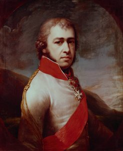 Kreivi Boris Vladimirovich Golitsynin muotokuva 1769-1813, 1797 tekijältä Johann Baptist von Lampi the Elder