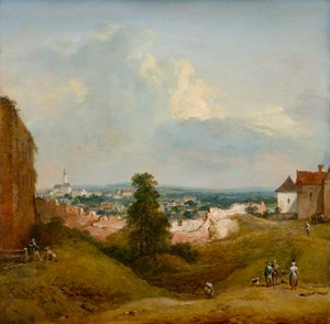 Näkymä Albrechtsburgista Klosterneuburgissa