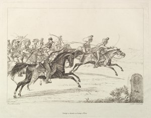 Itävallan Lancers, 1800-luvun alku.