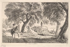 Kanavalla Wienissä, 1819. tekijältä Johann Christian Erhard