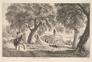 Kanavalla Wienissä, 1819. tekijältä Johann Christian Erhard