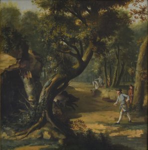 Villisian metsästys tekijältä Johann Christian Klengel