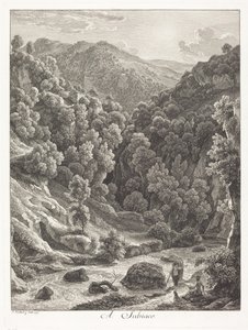 Subiacossa (lähellä Subi de Subiacoa) tekijältä Johann Christian Reinhart
