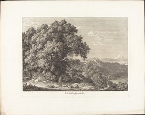 Castella Gandolfo tekijältä Johann Christian Reinhart