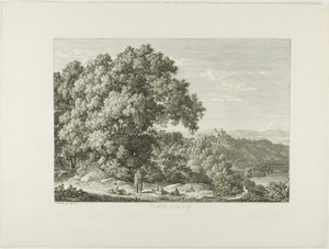 Gandolfon linna tekijältä Johann Christian Reinhart