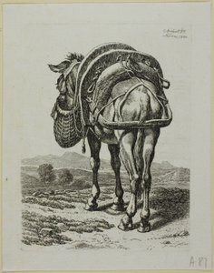 Feeding Mule - Taka, Die Zweite Thier Folgelta tekijältä Johann Christian Reinhart