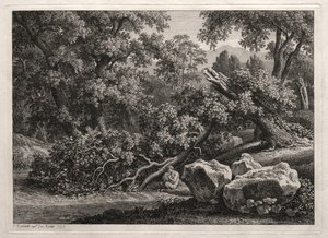 Sankarillinen maisema: Satyyri soittaa huilua, 1795.