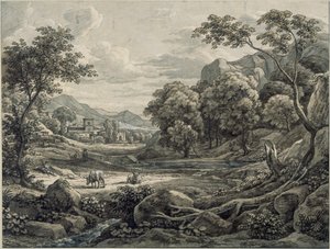 Ihannemaisema tekijältä Johann Christian Reinhart