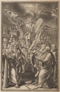 Ectypa Bible (kuvallinen raamattu) tekijältä Johann Christoph Weigel