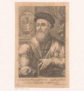 Van Wolfgang Laziuksen muotokuva tekijältä Johann Christoph Winkler