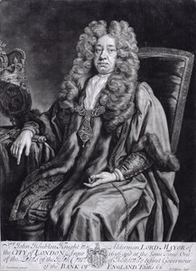 Sir John Houblon (1632-1711), R. Williamsin kaiverrus