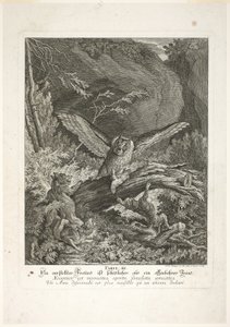 Fable III, levy kolme kirjasta Instructive Fables of the Realm of Theire tekijältä Johann Elias Ridinger