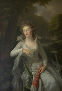 Jacoba Margaretha Maria Boreelin muotokuva ( -1816) tekijältä Johann Friedrich August Tischbein