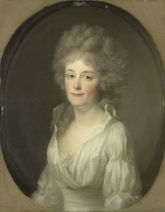 Salomon Rendorpin vaimon Johanna Ferdinanda van Collenin muotokuva tekijältä Johann Friedrich August Tischbein