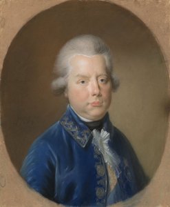 William V, Oranssin prinssi, 1789 (pastelli pergamentille)
