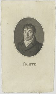 Johann Gottlieb Fichten muotokuva 1762-1814, 1812.