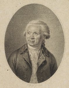 Säveltäjä Johann Abraham Peter Schulzin muotokuva 1747-1800, 1794.