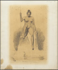 Kokoelma Waldeckin alkuperäisiä taideteoksia Mesoamerikkasta, laatikko 1/22 tekijältä Johann Friedrich Maximilian von Waldeck