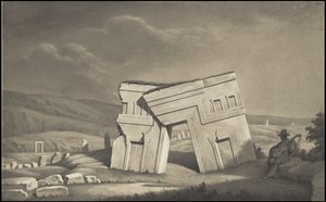 Kokoelma Waldeckin alkuperäisiä taideteoksia Mesoamerikkasta, laatikko 6/22 tekijältä Johann Friedrich Maximilian von Waldeck