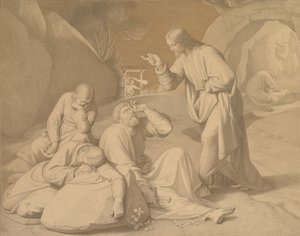 Kristus Getsemanen puutarhassa, 1848.