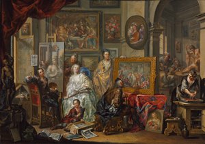 Das Atelier des Malers