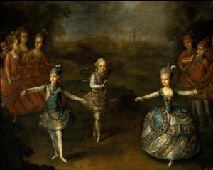 Christoph Willibald Gluck a Schonbrunn baletin triumphe de l