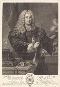 Johannes Erlachin tekijältä Johann Georg Wille after Carlo Francesco Rusca, Cavalier