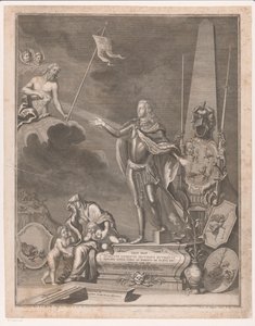 Heinrich II von Reuss-Obergreizin muistomerkki tekijältä Johann Georg Wolffgang