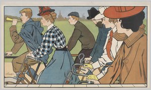 Juliste "Gamers Bicycles", n. 1912 (litho)