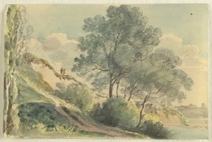 Isar-rinteen puusto tekijältä Johann Georg von Dillis